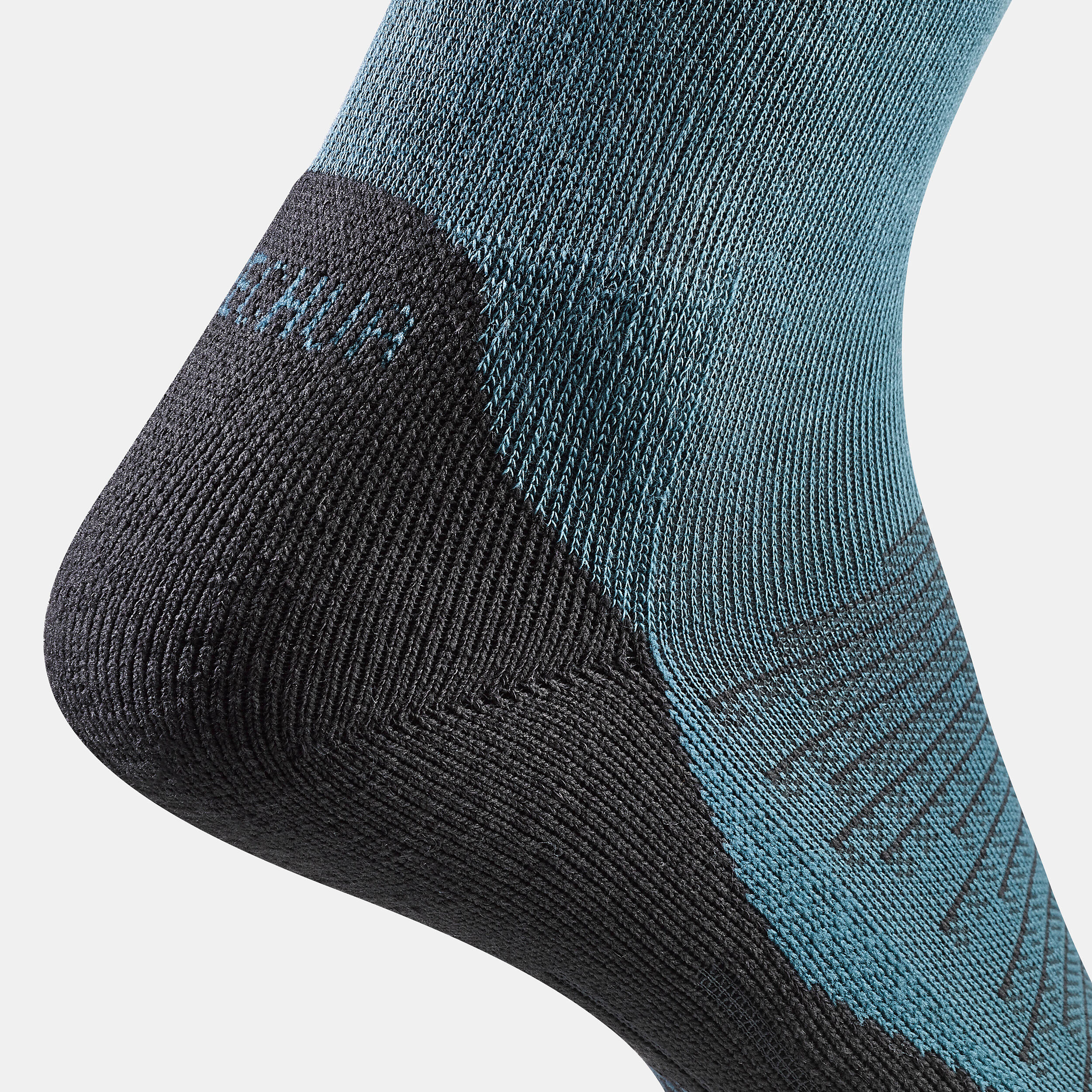 Sock Hike 100 High  - Pack of 2 pairs - Grey and Blue 9/9