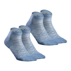 Hike 100 Low Socks  - Light Blue- Pack of 2 pairs