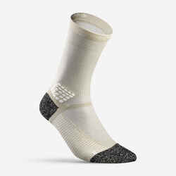 Ψηλές Κάλτσες Πεζοπορίας Hike 500 X2 - Μπεζ