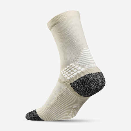 Žygių kojinės „Hike 500“, ilgos, 2 poros, smėlio spalvos