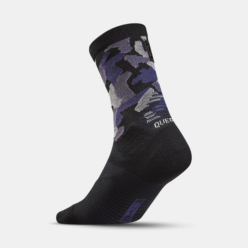 Chaussettes randonnée - Hike 500 High Trendy Kamo x2 paires