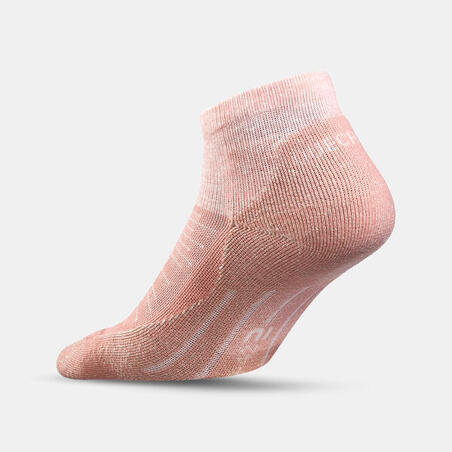 Шкарпетки Hike 100 Mid для туризму 2 пари cірі та рожеві
