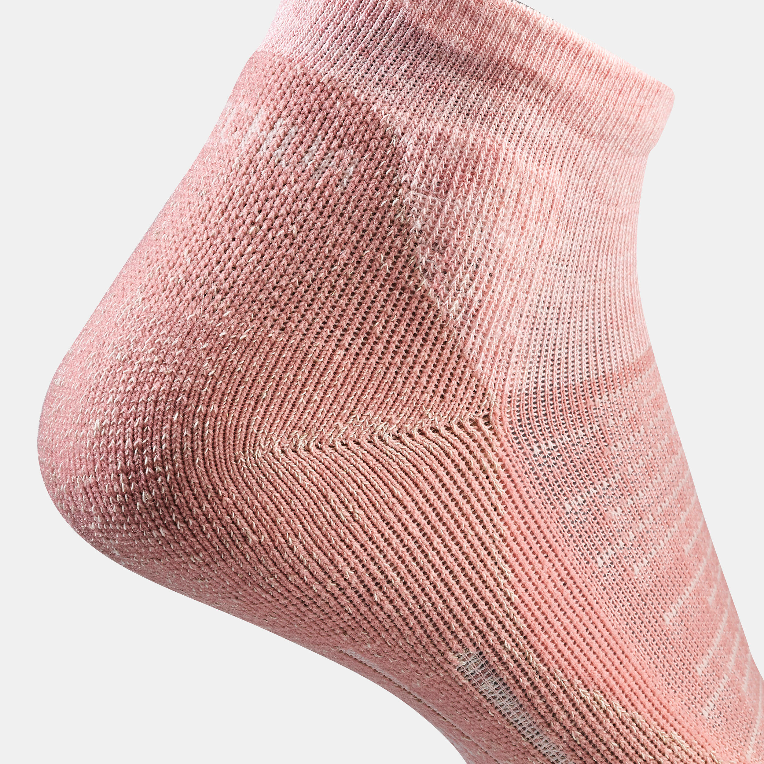 Hike 100 Mid Socks - Pink and Grey- Pack of 2 9/9