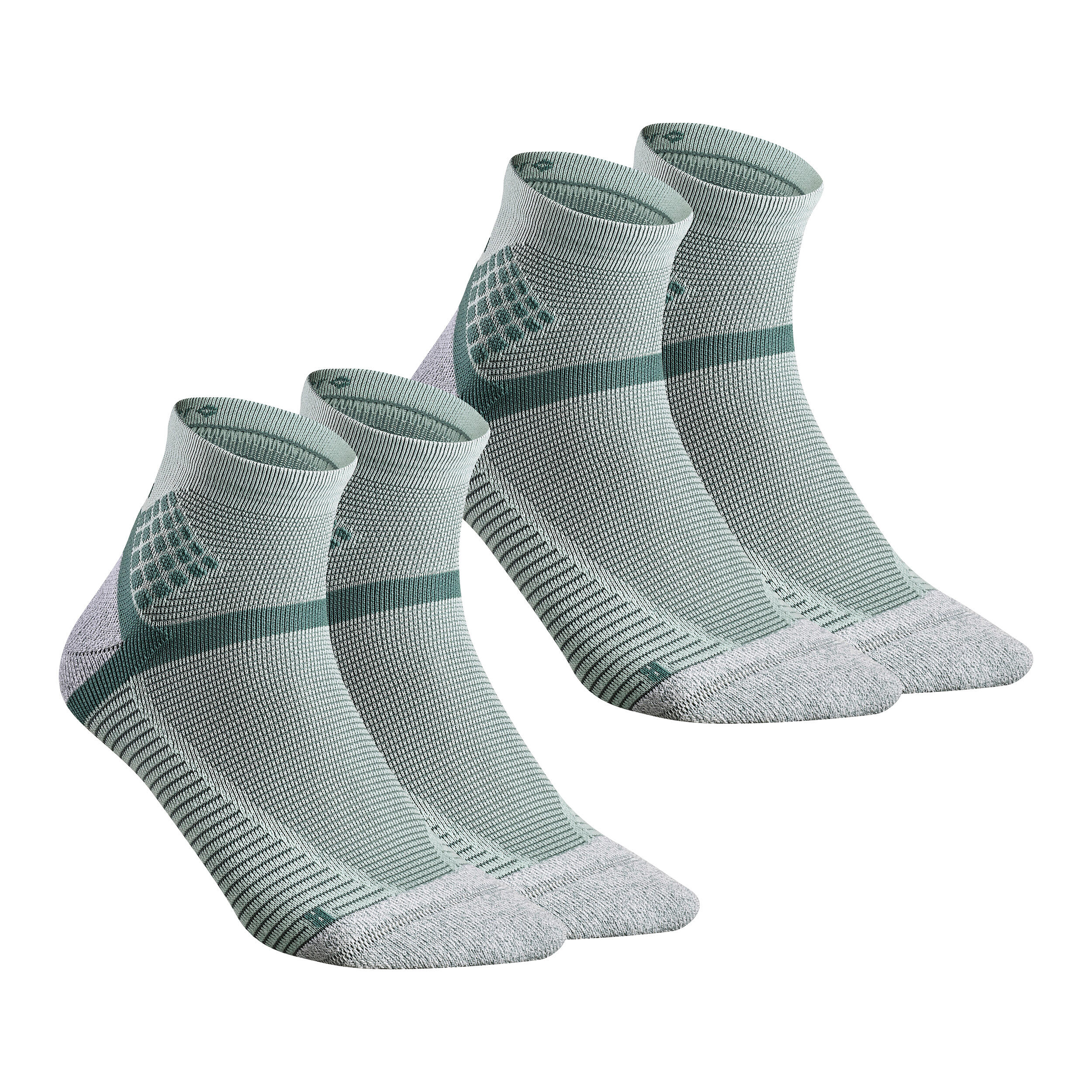 Mid-Height Hiking Socks - Hike 500 - QUECHUA