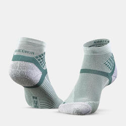 Chaussettes randonnée - Hike 500 Mid vert menthe x2 paires