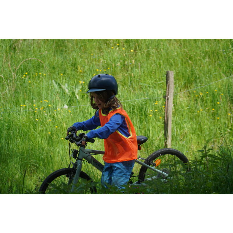 Trekkingrad Kinderfahrrad 20 Zoll Riverside 900 graugrün