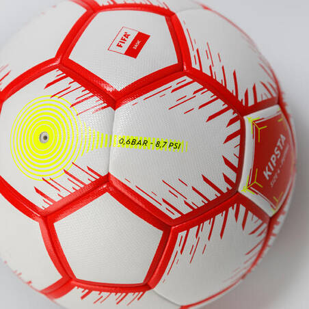 Bola Futsal Ukuran 4 (Diameter 63 cm) - Merah/Putih