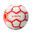 Pallone futsal taglia 4 rosso-bianco