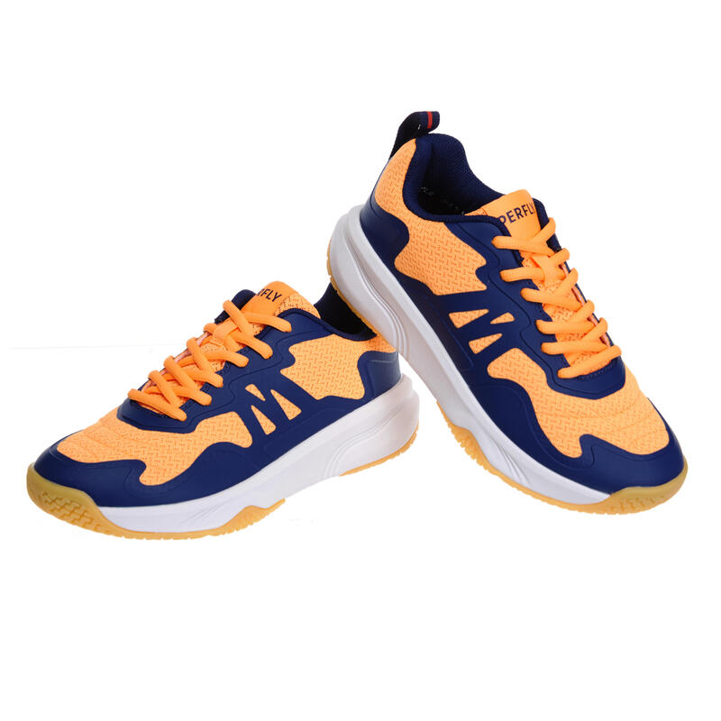 JUNIOR BADMINTON SHOES BS SENSATION 530 FLUO ORANGE