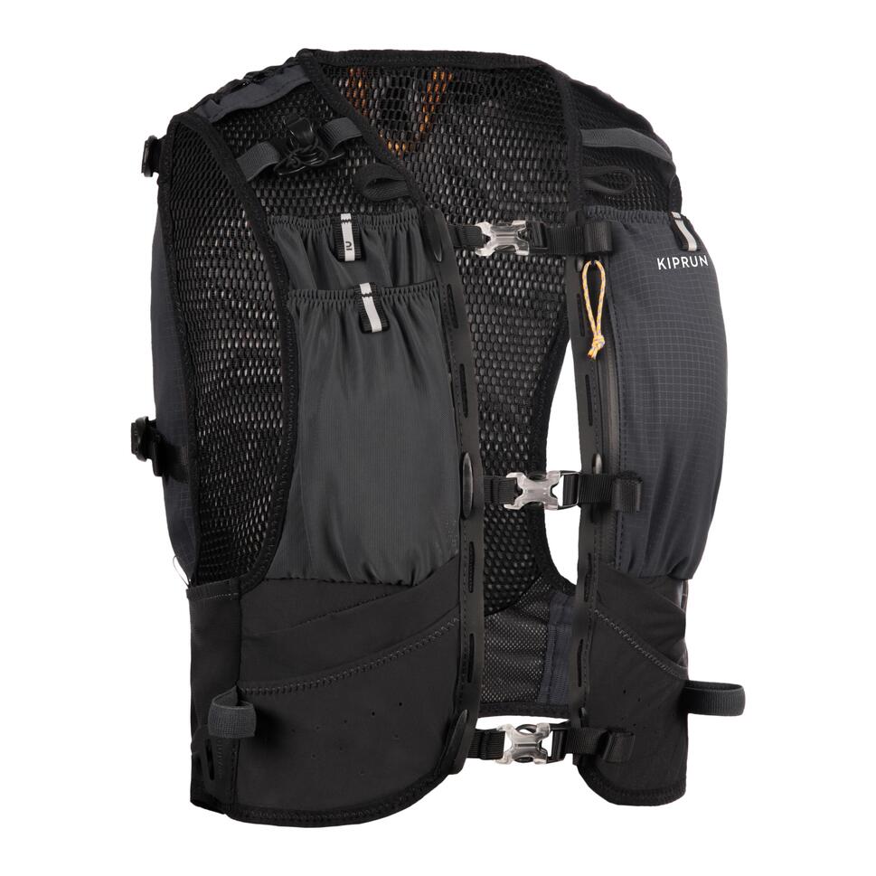 Plecak do biegania w terenie unisex Kiprun Trail Ultra 15 l z bukłakiem 2 l