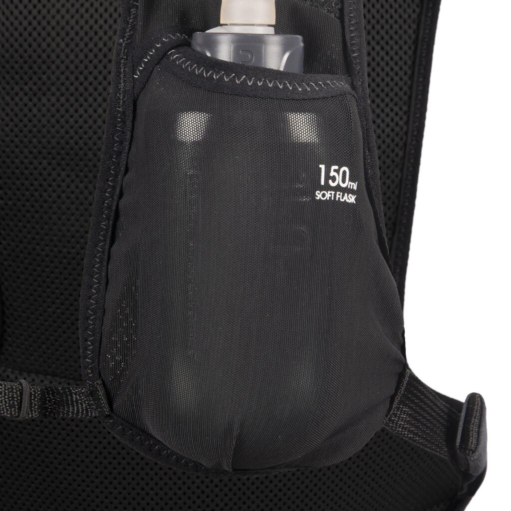 UNISEX 5L BLACK TRAIL RUNNING BAG - SOLD WITH 1L WATER BLADDER