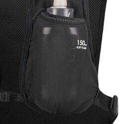 SAC TRAIL RUNNING 5L MIXTE NOIR - VENDU AVEC POCHE A EAU 1L