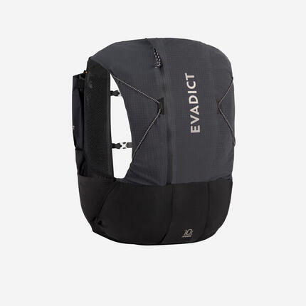 Sac trail running 10l mixte VERT - KIPRUN BAG 900