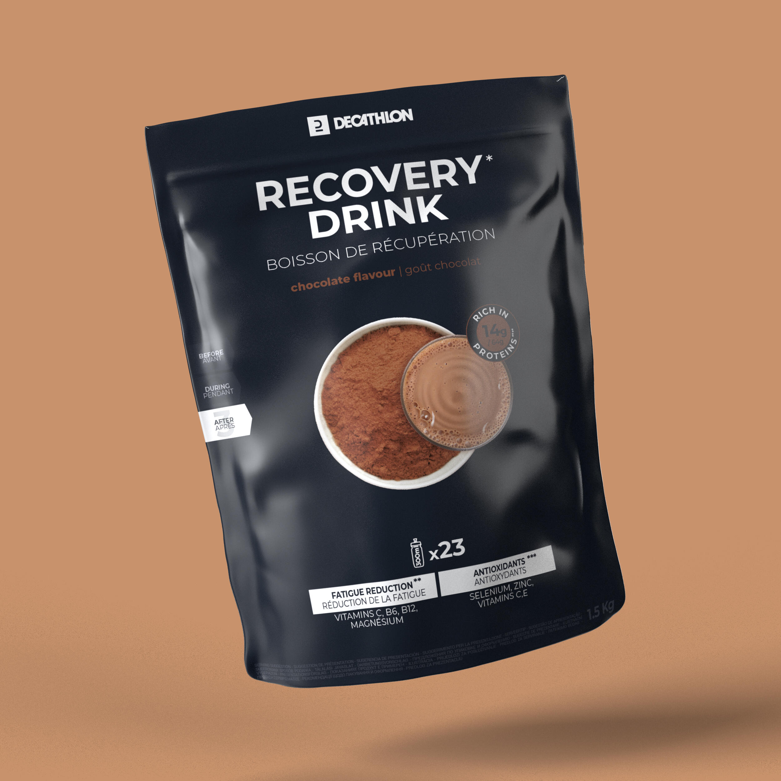 Băutură cu proteine pentru recuperarea sportivă Ciocolată 1,5KG 15KG imagine 2022