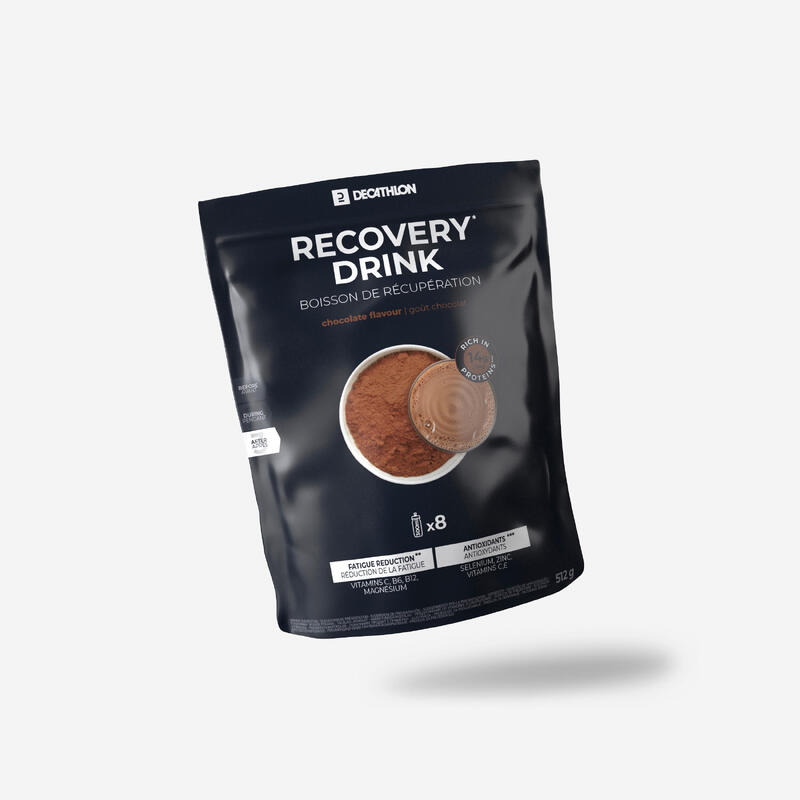 Regeneráló italpor, csokoládés, 512 g - Recovery Drink