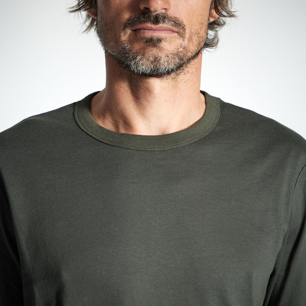T-SHIRT MANCHES LONGUES RESISTANT 100 VERT