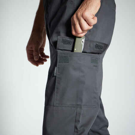 ROBUST CARGO TROUSERS STEPPE 300 - GREY