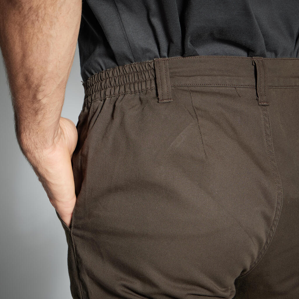 Zelene muške kargo pantalone STEPPE 300
