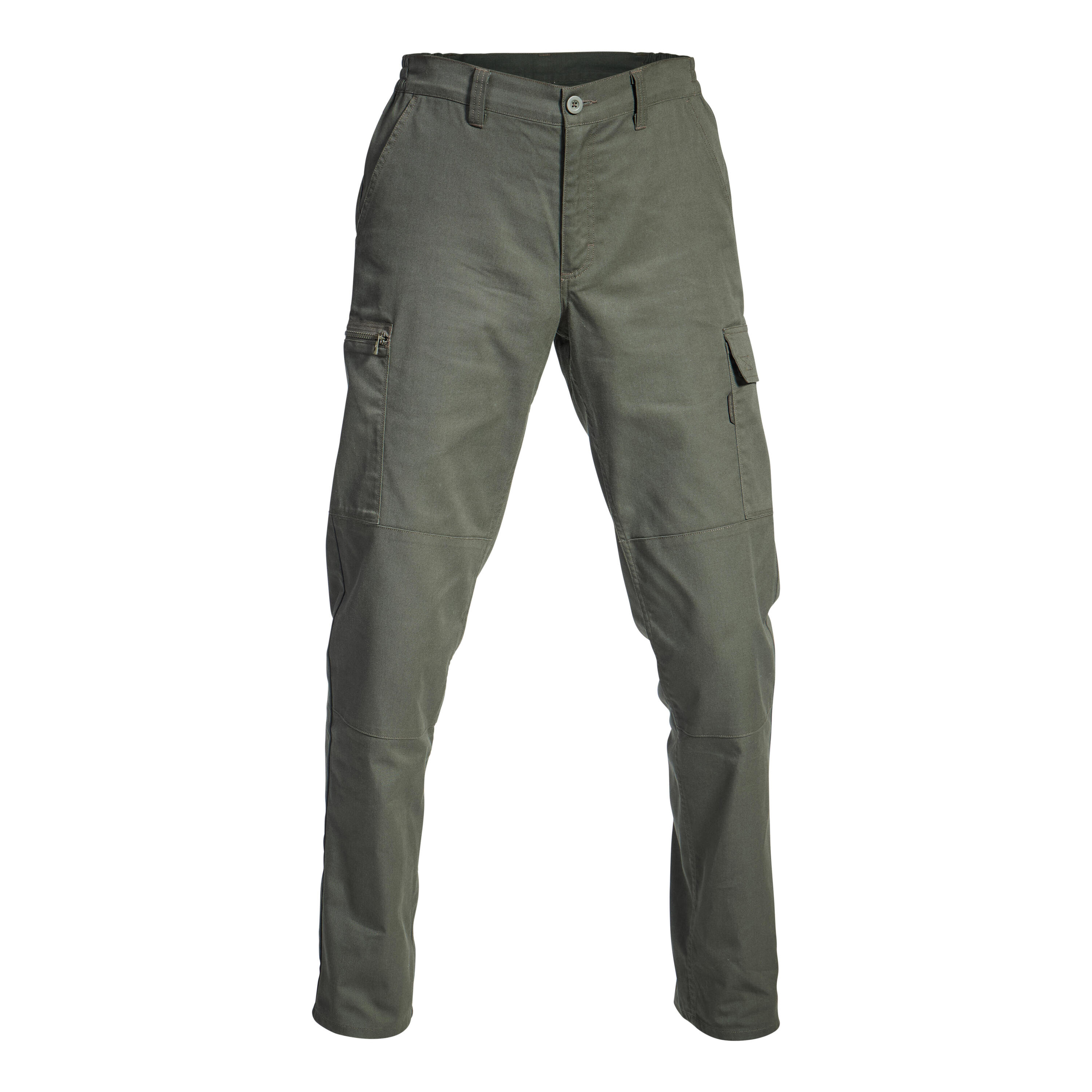 Pantalon cargo résistant steppe 300 vert 11/12
