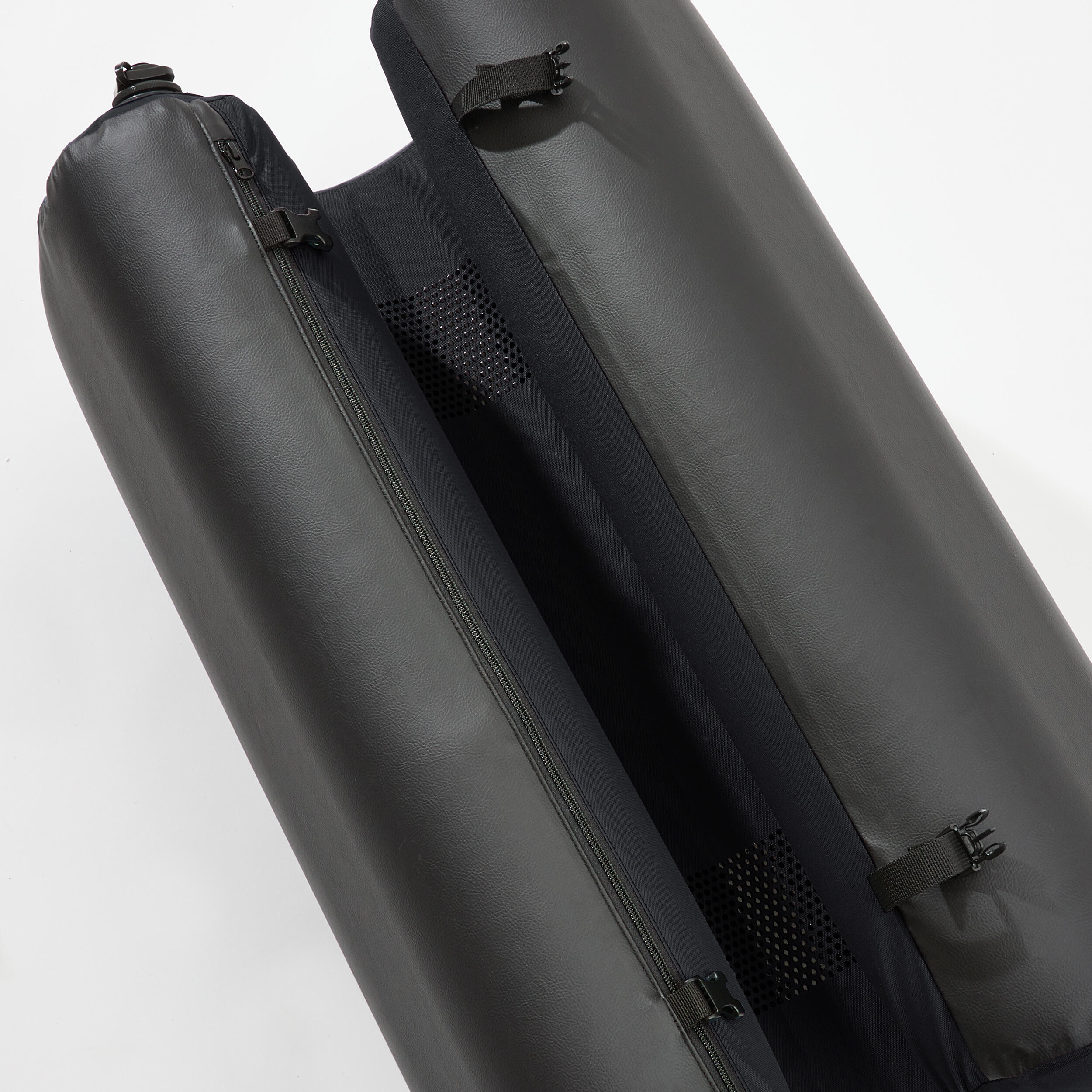 Saco Boxeo Hinchable Pole Punch Bolsa Transporte Decathlon