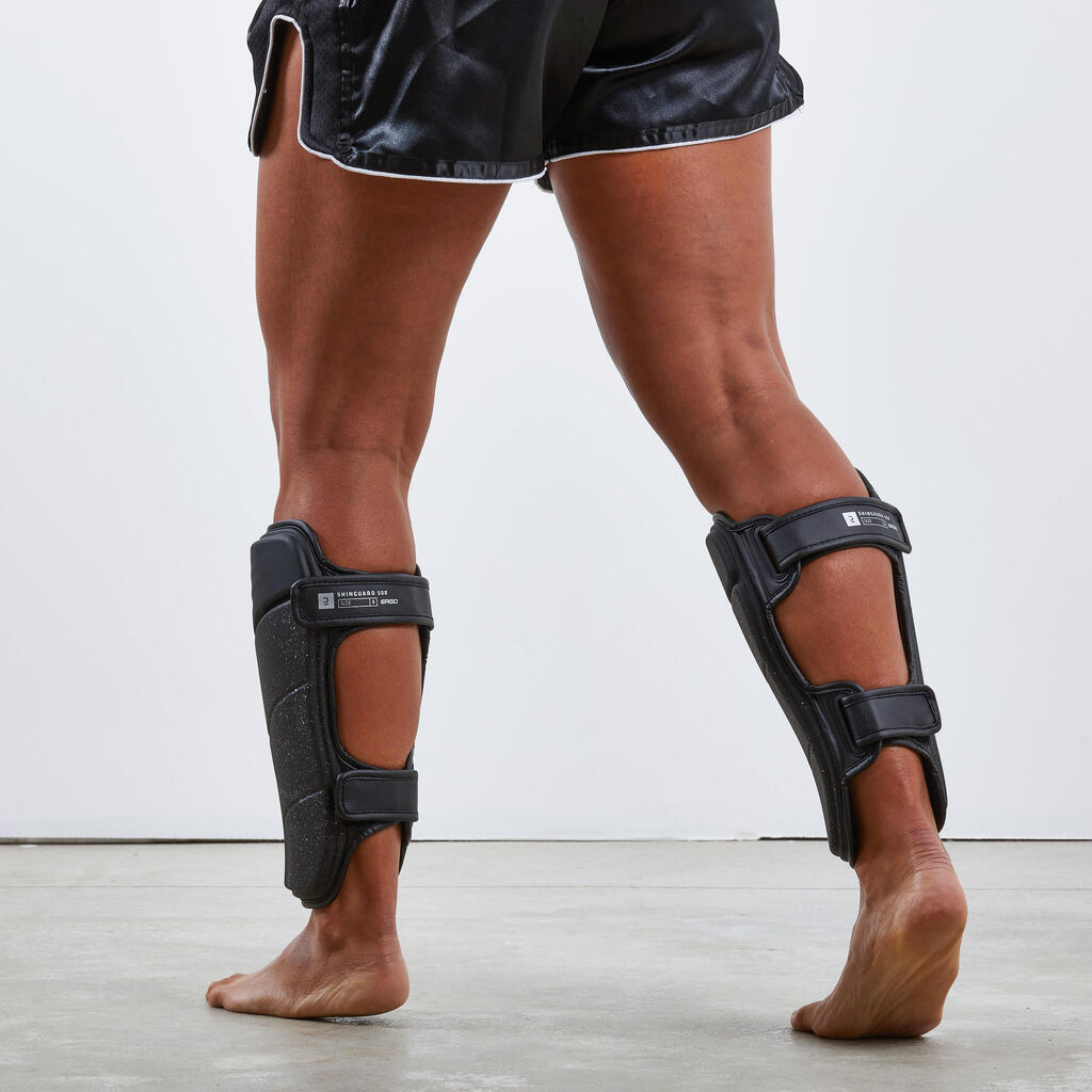 Ergonomiskie kāju aizsargi “500”, melni