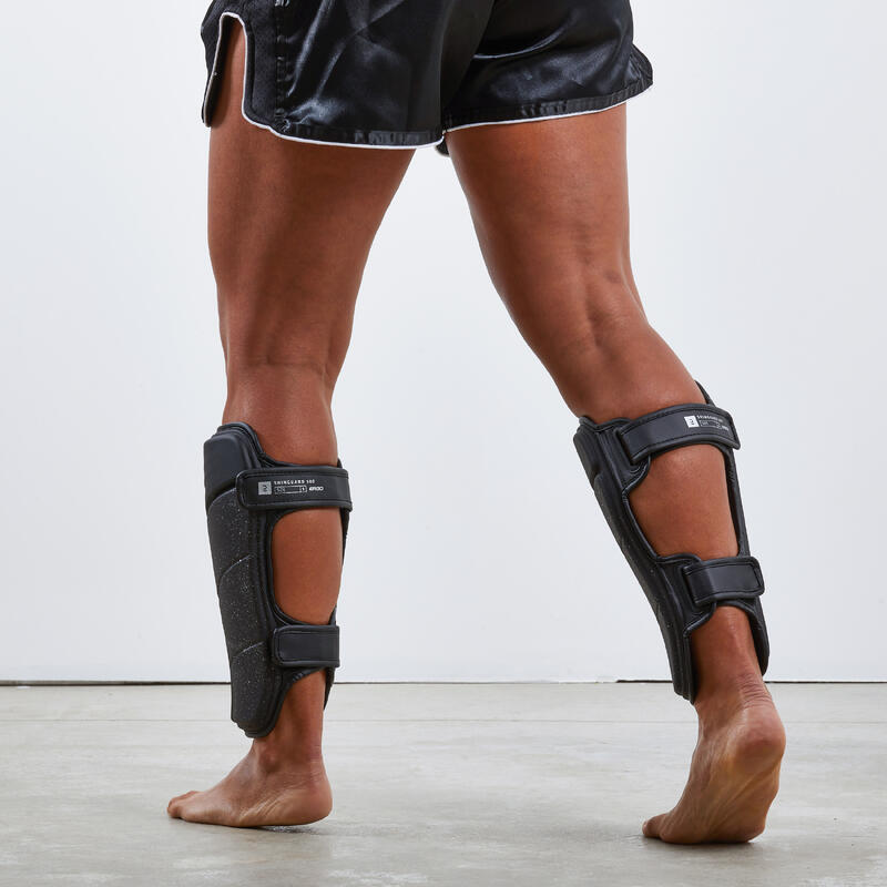 Schienbeinschoner ergonomisch - 500 schwarz