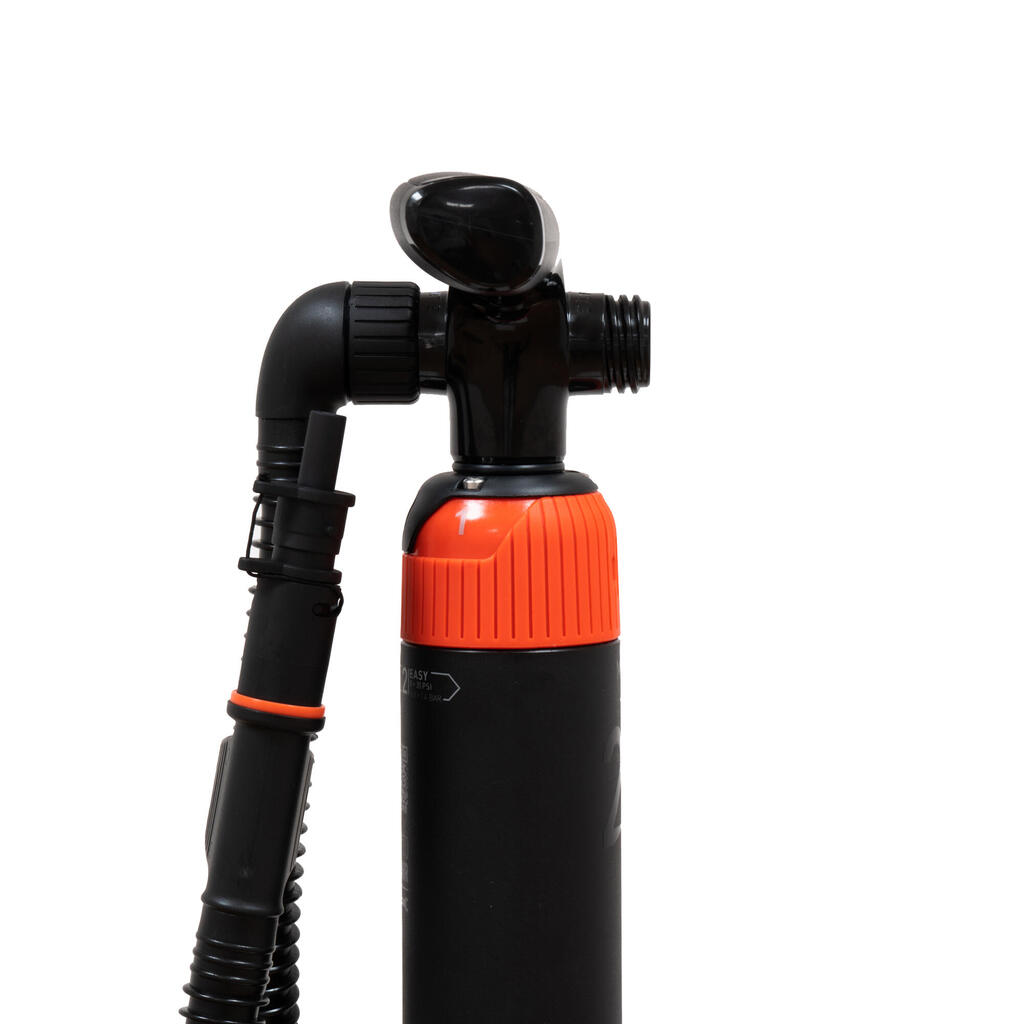 STAND-UP PADDLE AND KAYAK DOUBLE ACTION HIGH-PRESSURE EASY PUMP 20 PSI