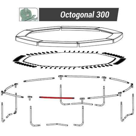 Trampoline Hexagonal 240 / Octogonal 300 - Frame