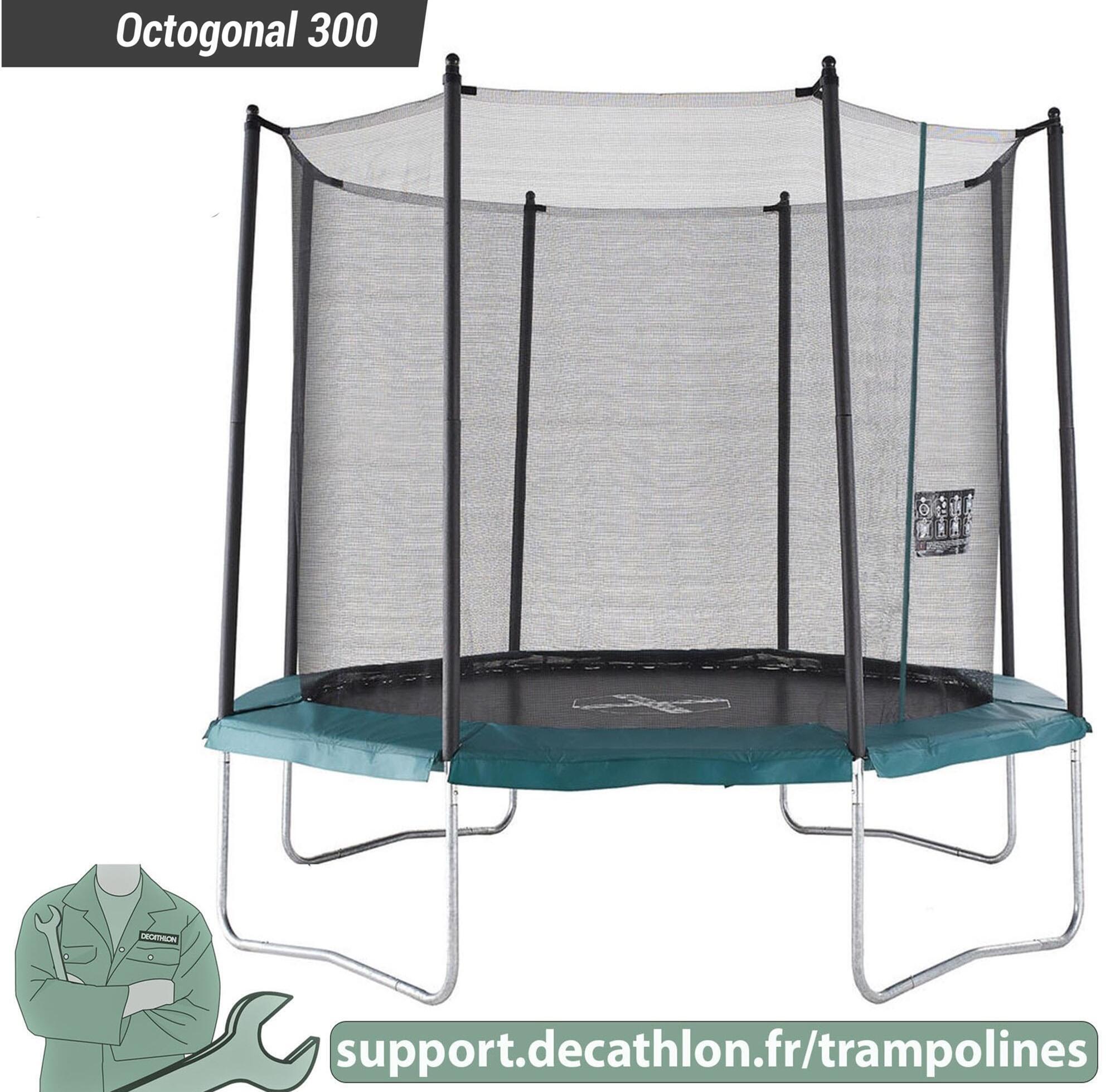 Trampolin Octogonal 300 