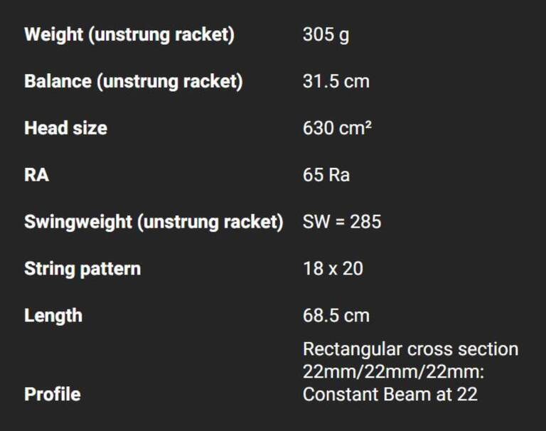 Adult Tennis Racket Control Tour TR960 18x20 Unstrung - Grey - GAËL MONFILS