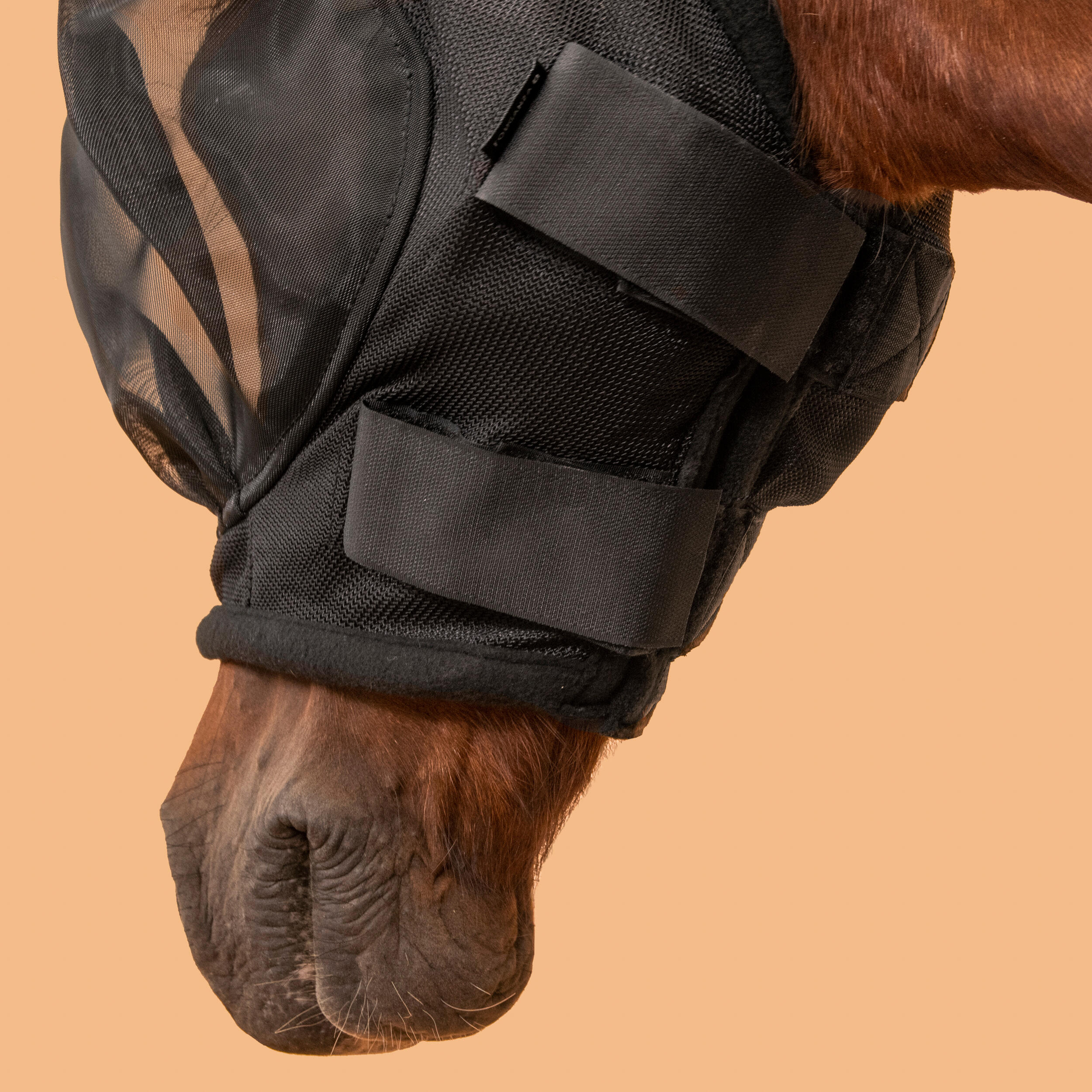 Horse Riding Fly Mask for Pony 500 4/4