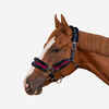 Pony Riding Halter Comfort - Dark Blue/Deep Pink