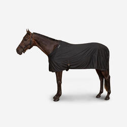 Chemise séchante équitation légère cheval et poney - noir