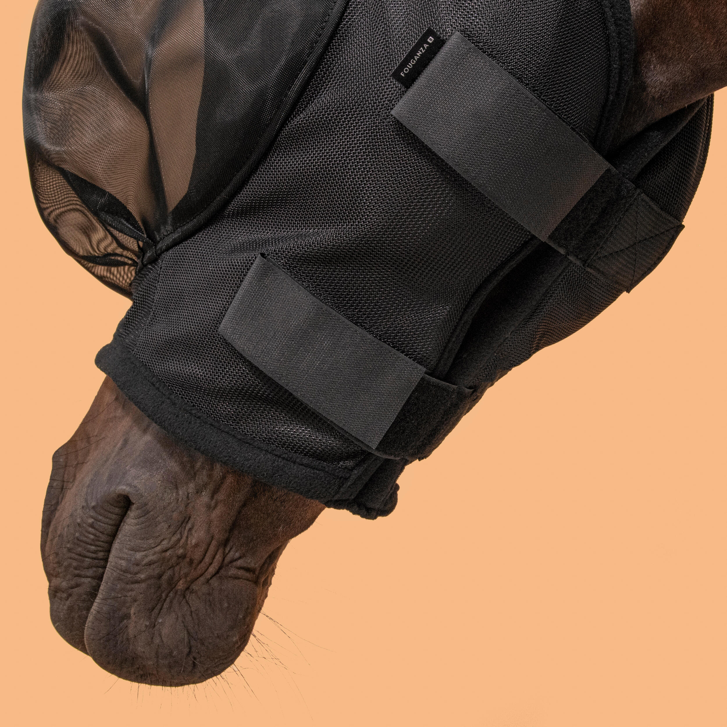 Masque anti-mouche d'équitation pour cheval - 500 - FOUGANZA