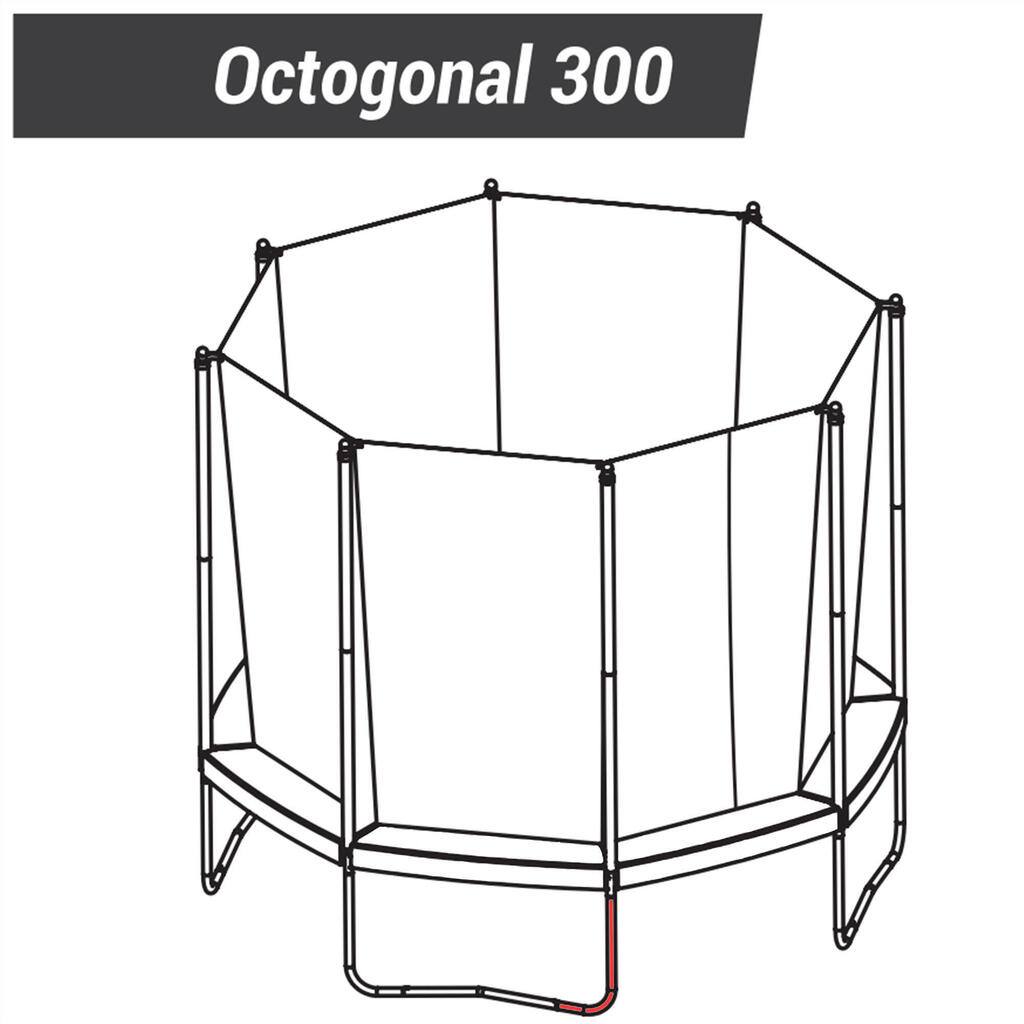 Rezervni L nogar za trambulinu OCTAGONAL 300
