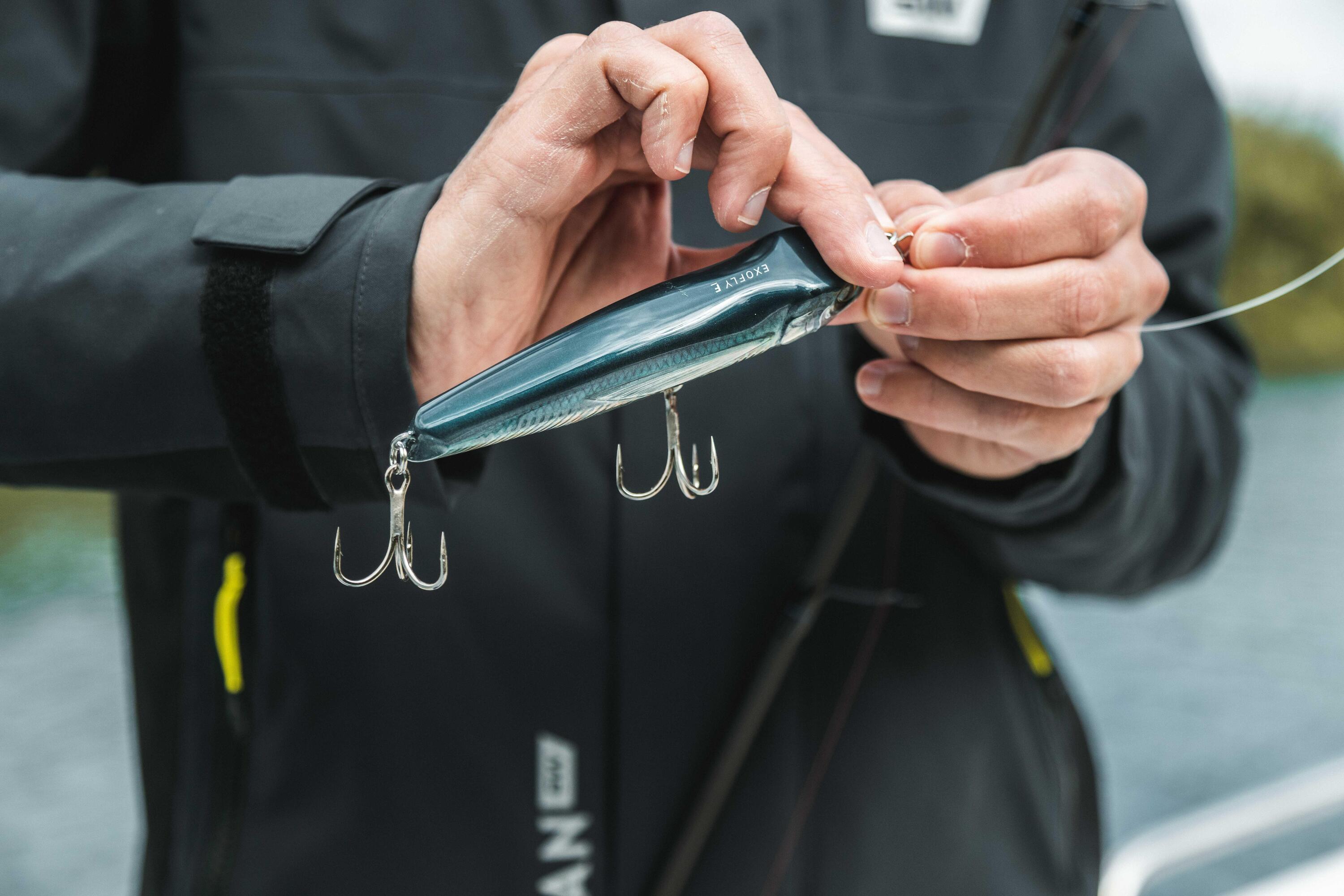 Stickbait exofly 130 f bleu pêche au leurre en mer 11/13
