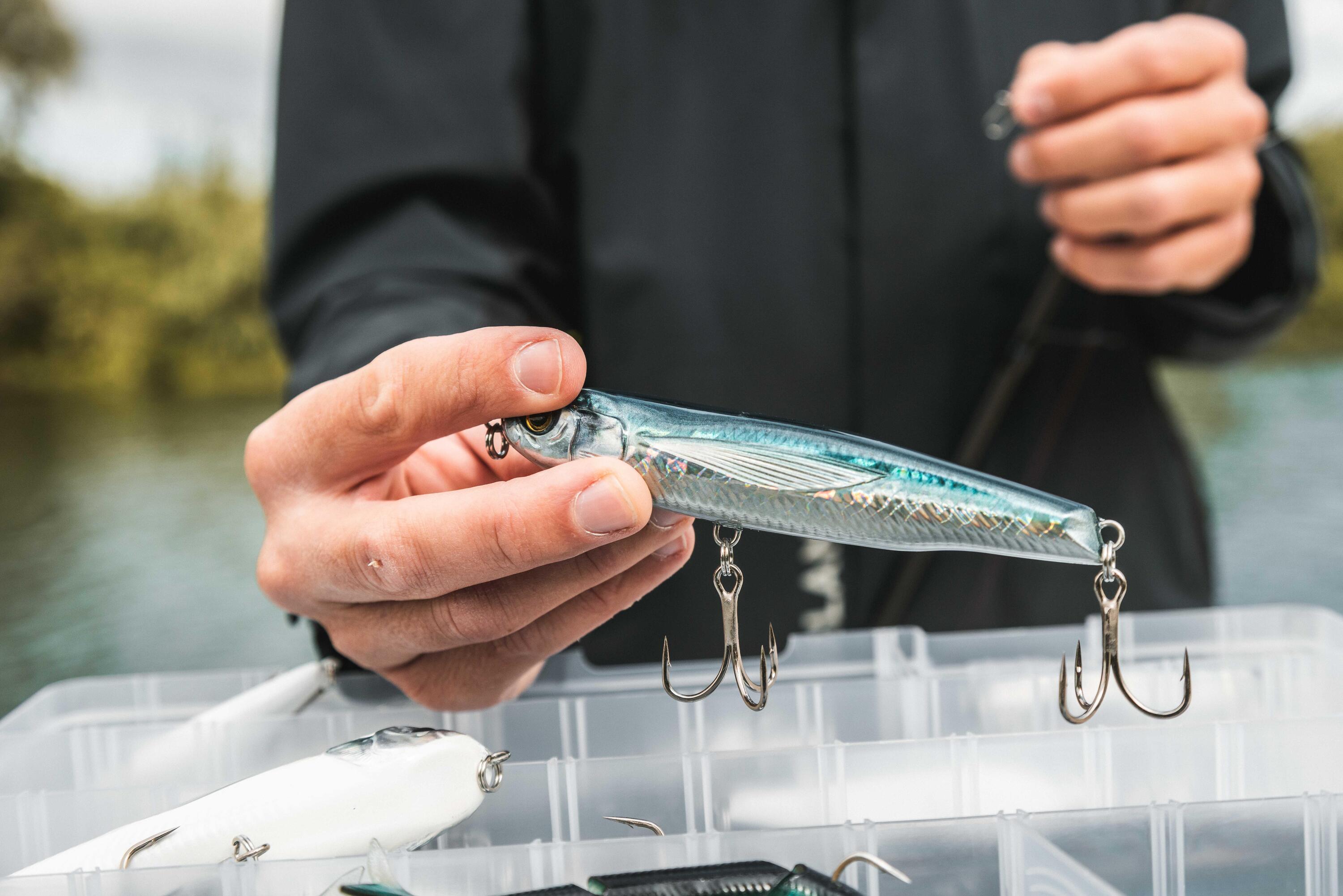 Stickbait exofly 130 f bleu pêche au leurre en mer 10/13