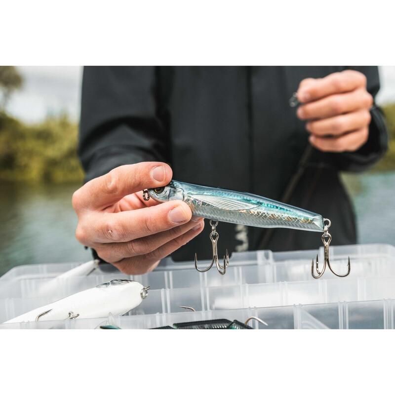 Nălucă Stickbait EXOFLY 130 F ALBASTRU pescuit marin 