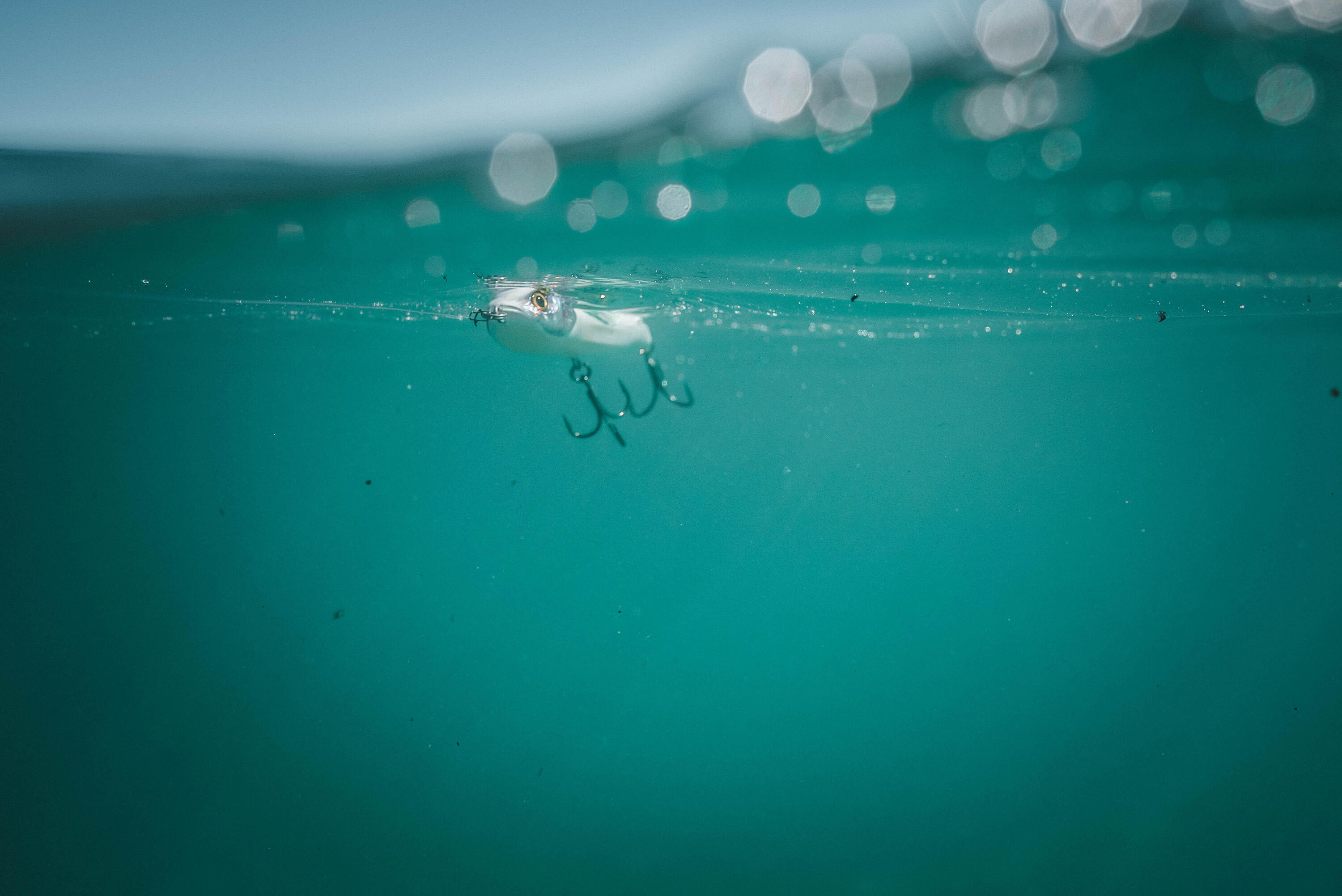 Stickbait exofly 130 f blanc pêche au leurre en mer 12/13
