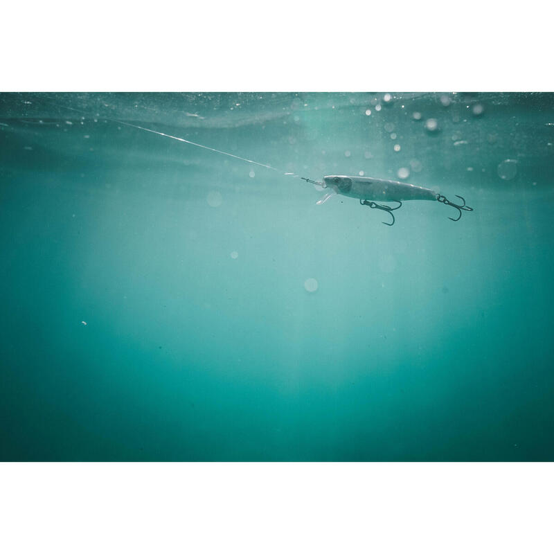 Nălucă Jerkbait MUJET 90 US ALB pescuit marin 