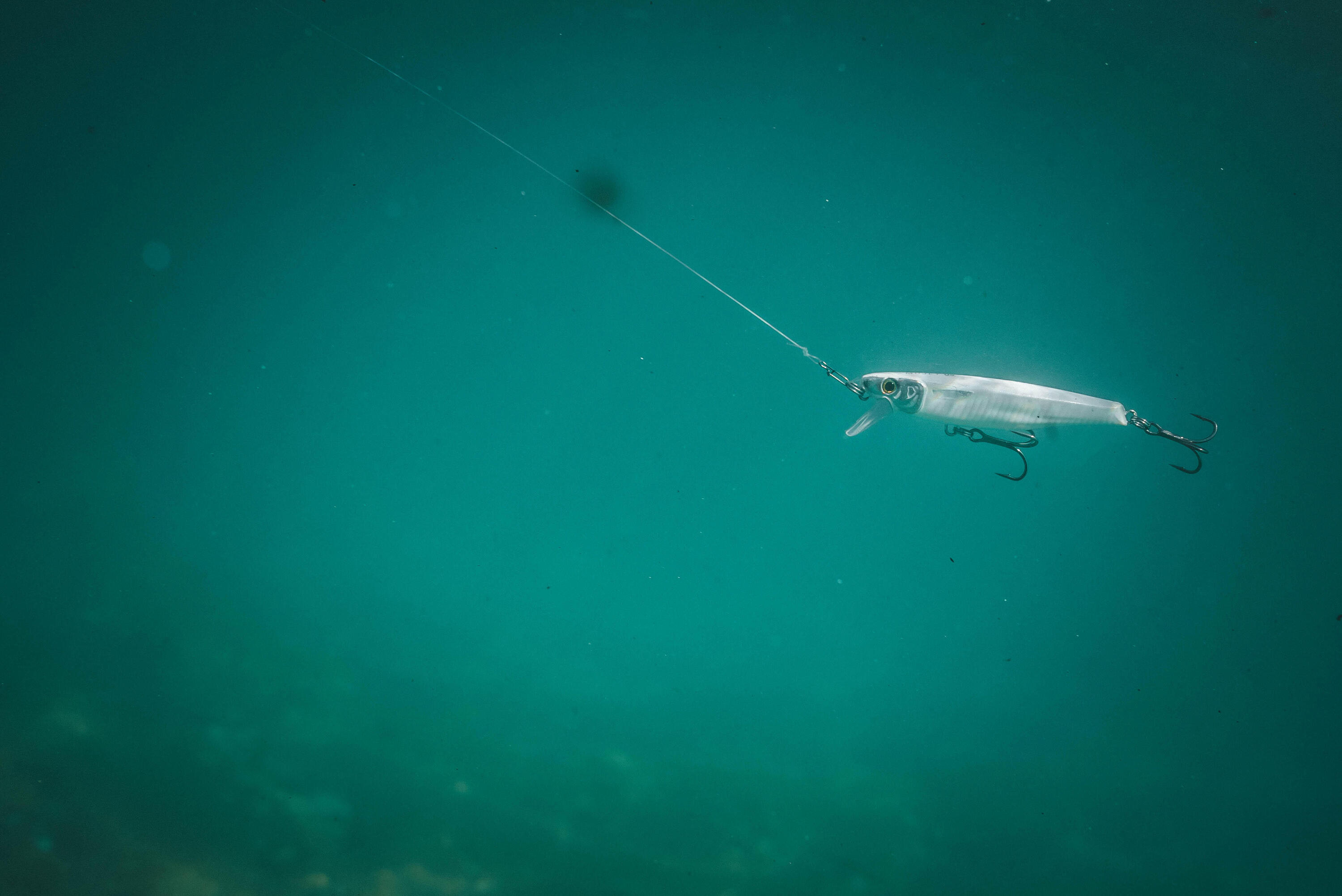 Jerkbait pesca in mare con artificiali MUJET 90 US bianco 9/11