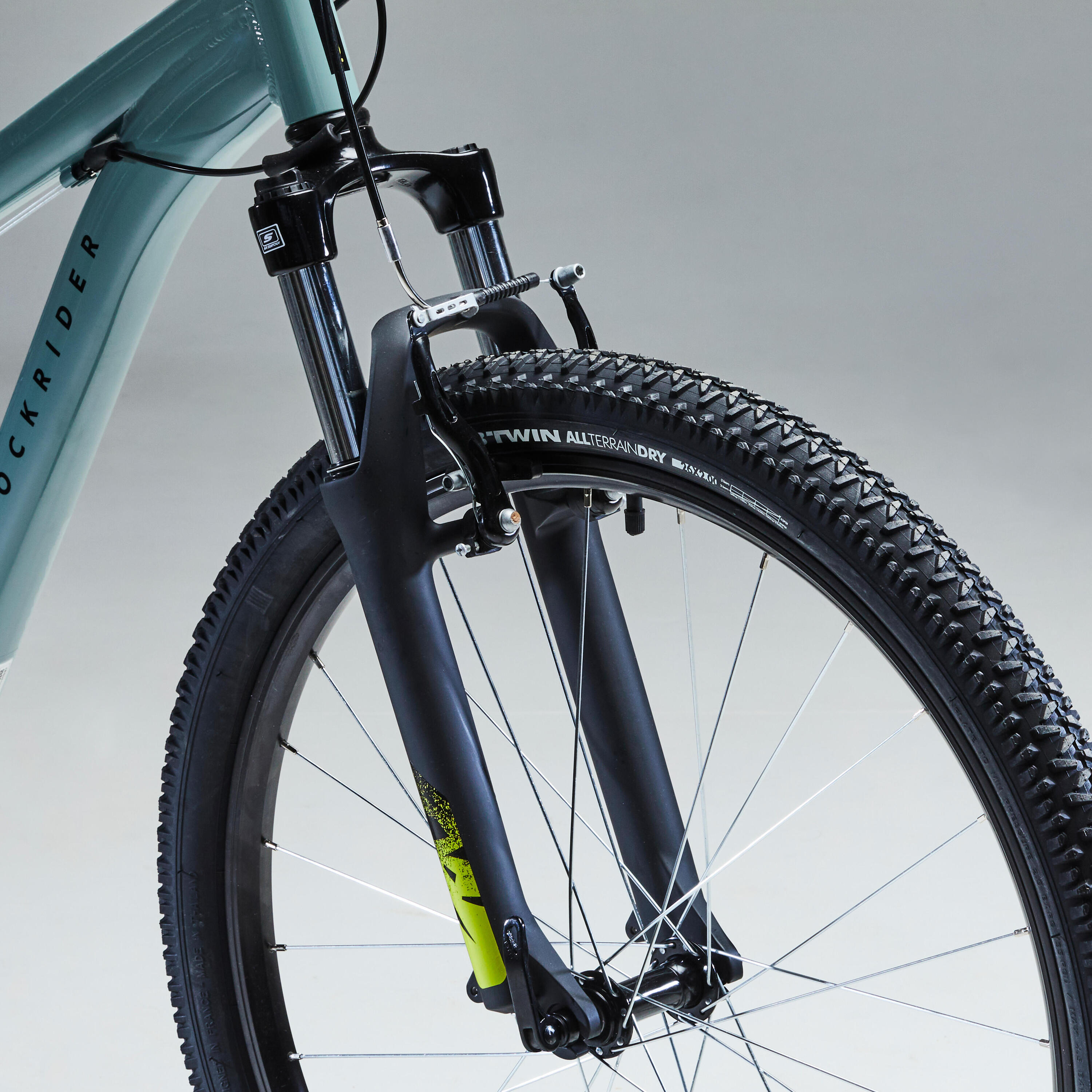 Second Hand - Bici Mtb bambino 9-12 anni ROCKRIDER ST 500 verde militare 26 P... 6/24