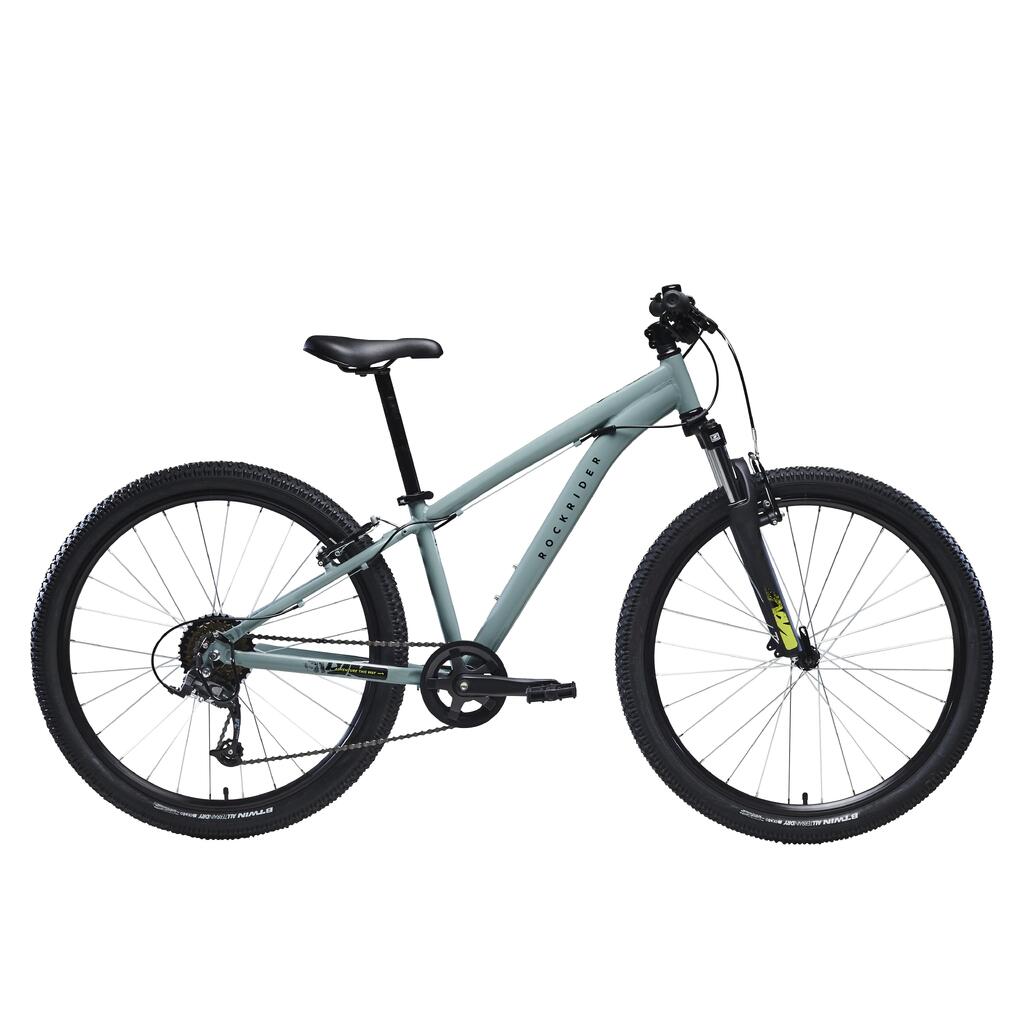 Bērnu 26" kalnu velosipēds "st 500", vecumā no 9 līdz 12 gadiem, haki krāsā
