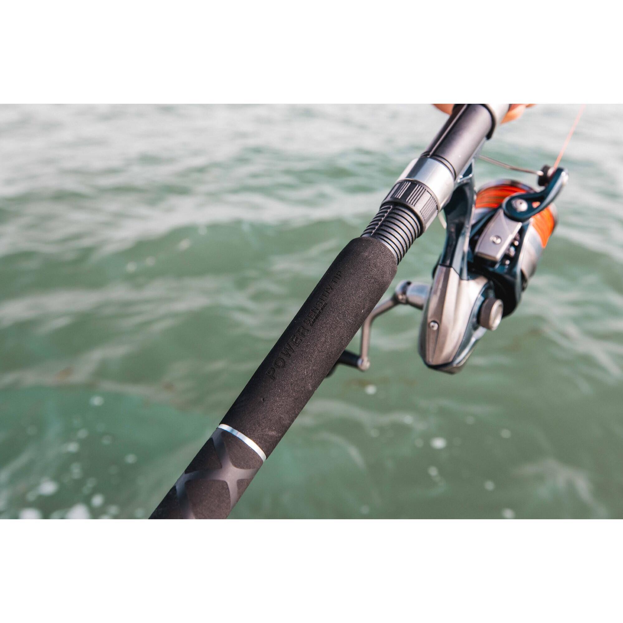 SEABOAT 500 240 POWER BOAT ROD CON IMPUGNATURA PER PESCA IN MARE