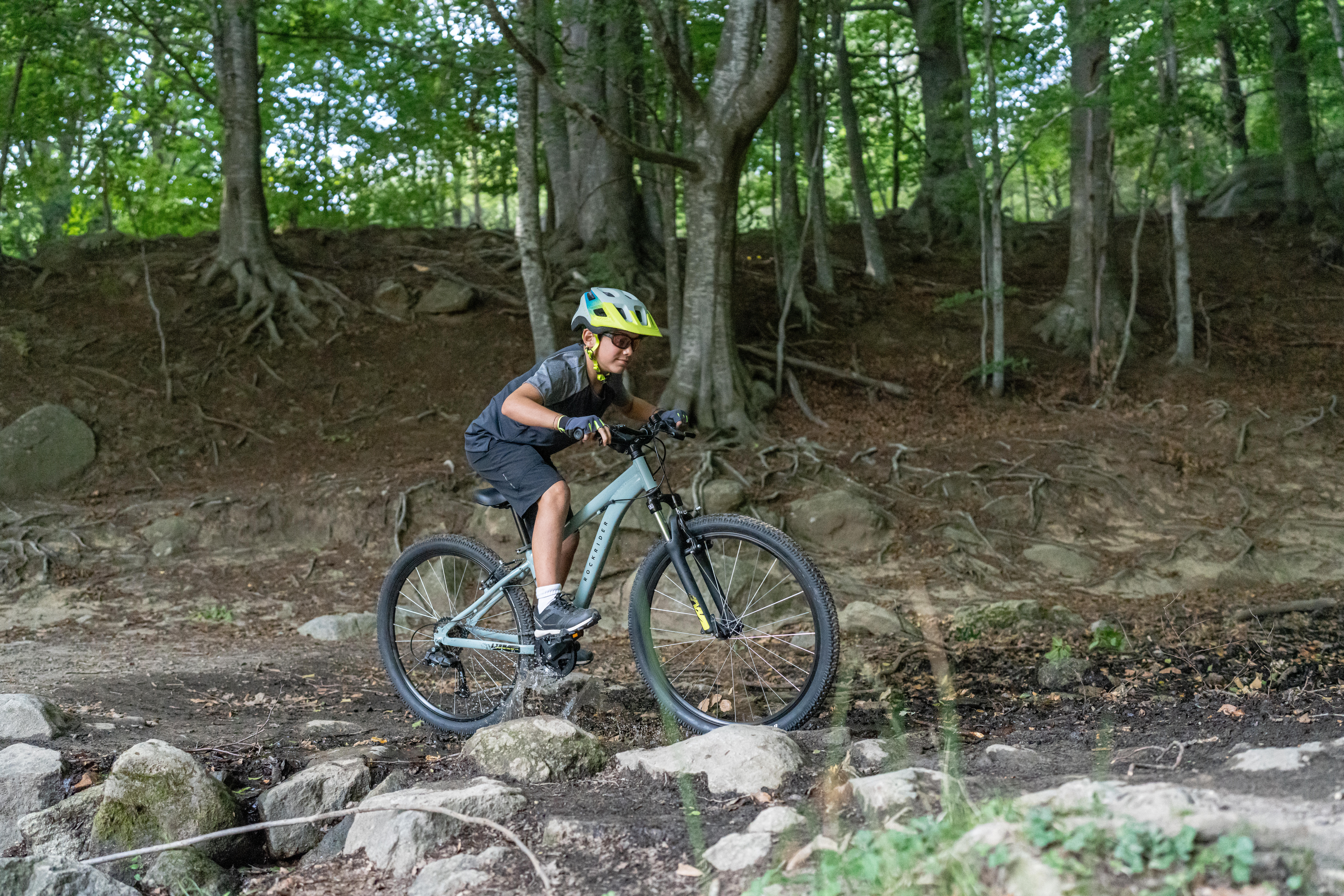 Wheelies und Achter im Laufrad deines MTB Rockrider ST 100