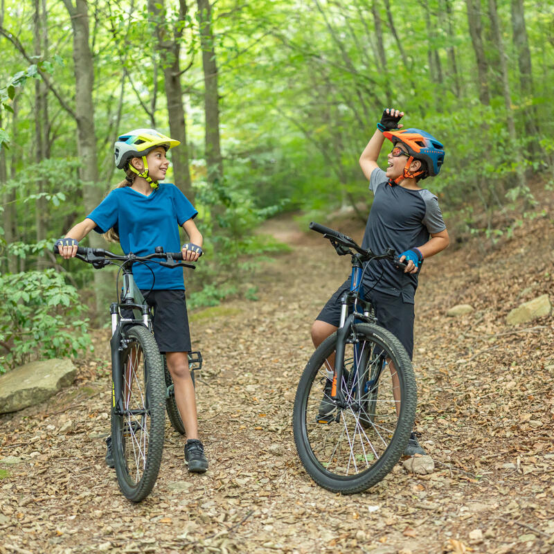 Bicicleta de montaña 26 pulgadas aluminio Rockrider ST 500 caqui 9-12 años