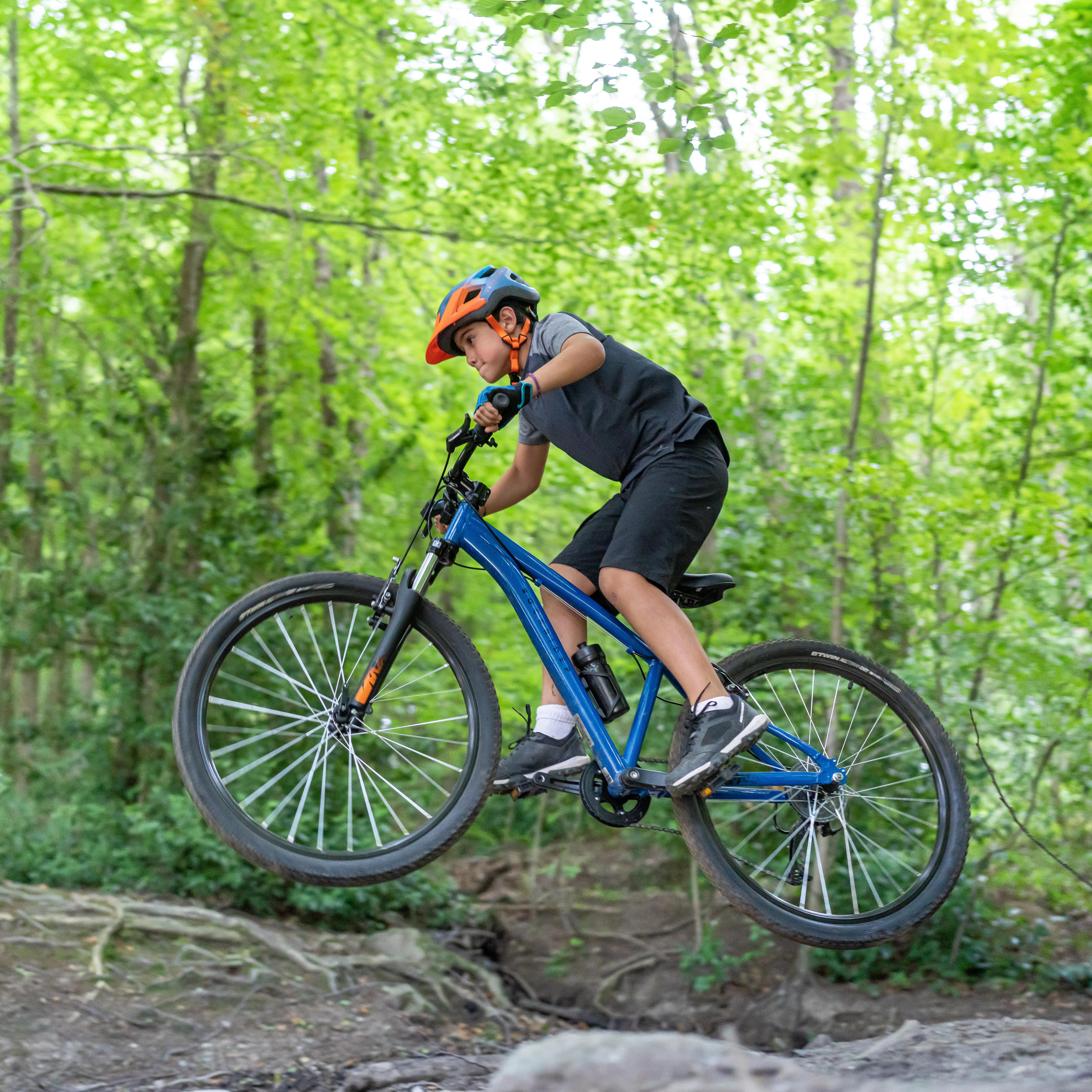 VTT ENFANT 26 ST 500 ORANGE 9 12 ANS ROCKRIDER Decathlon