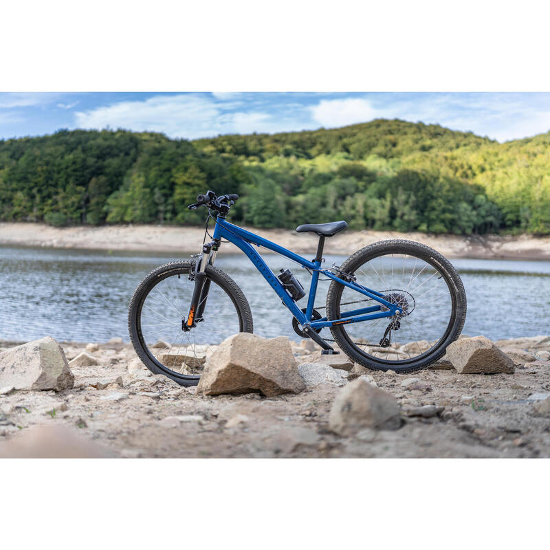 Bicicleta de montaña 26 pulgadas aluminio Rockrider ST 500 azul 9-12 años