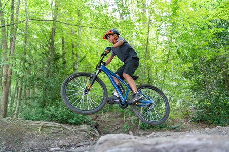 Велосипед гірський ST 500 для дітей від 9 до 12 років 26" синій