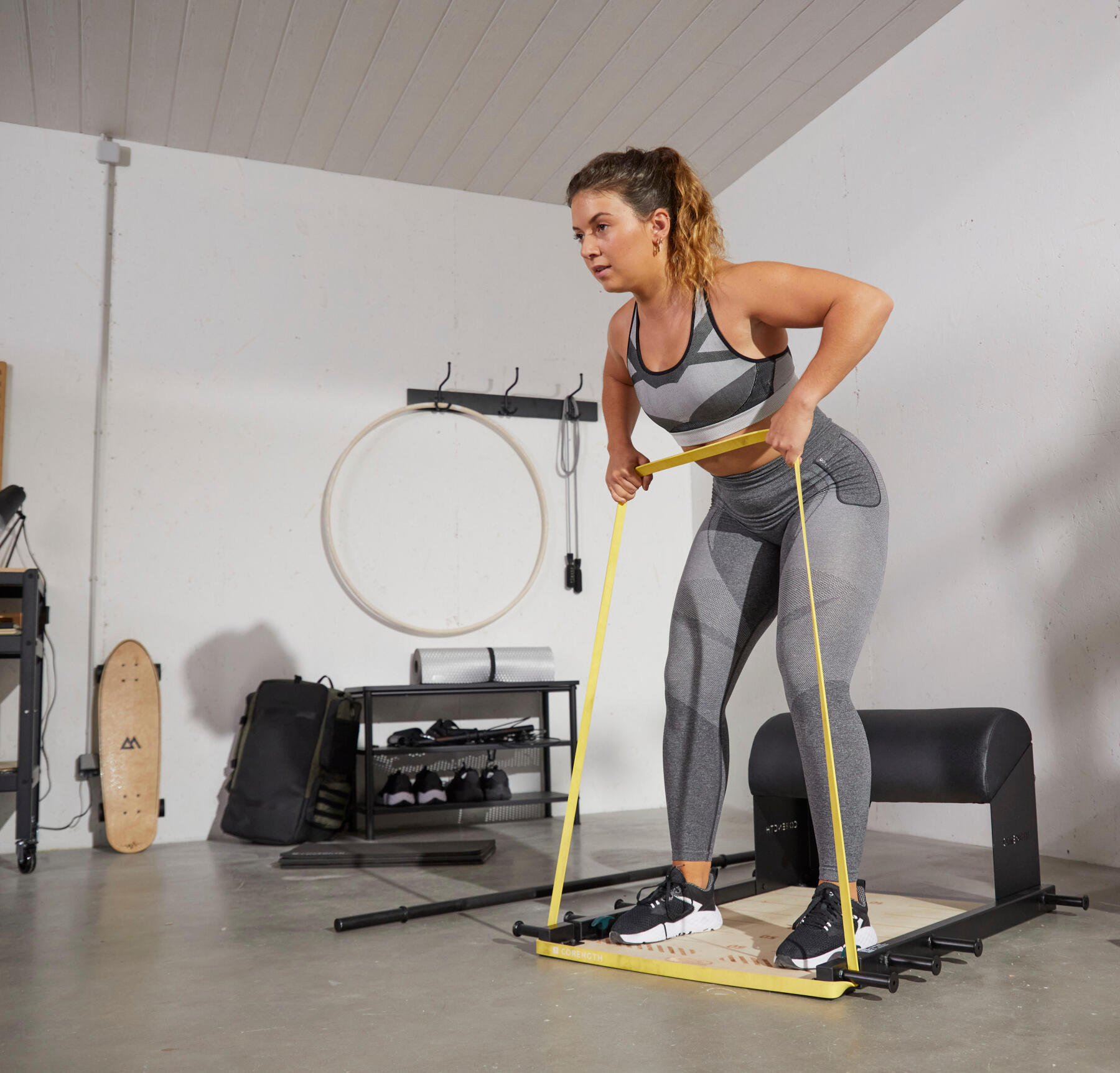 Cuscino Antiscivolo Per Hip Thrust A Forma Di L – Protezione Per Panca, Palestra Home E Sollevamento Pesi